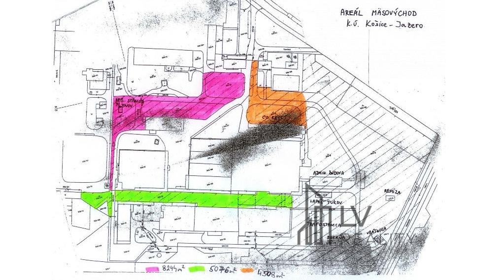 Pozemky na predaj, k. ú Košice - Jazero
