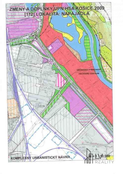 Pozemky na predaj, k. ú Košice - Jazero