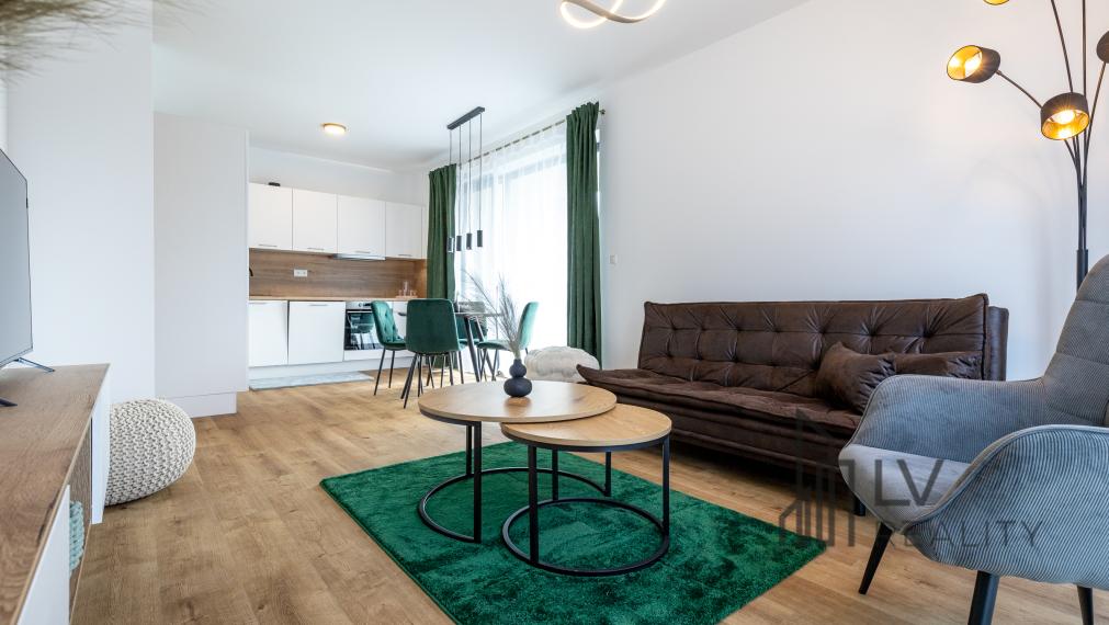 Na prenájom nový a zariadený 2-izbový byt v novostavbe Panoráma na Cédrovej ulici v Košiciach