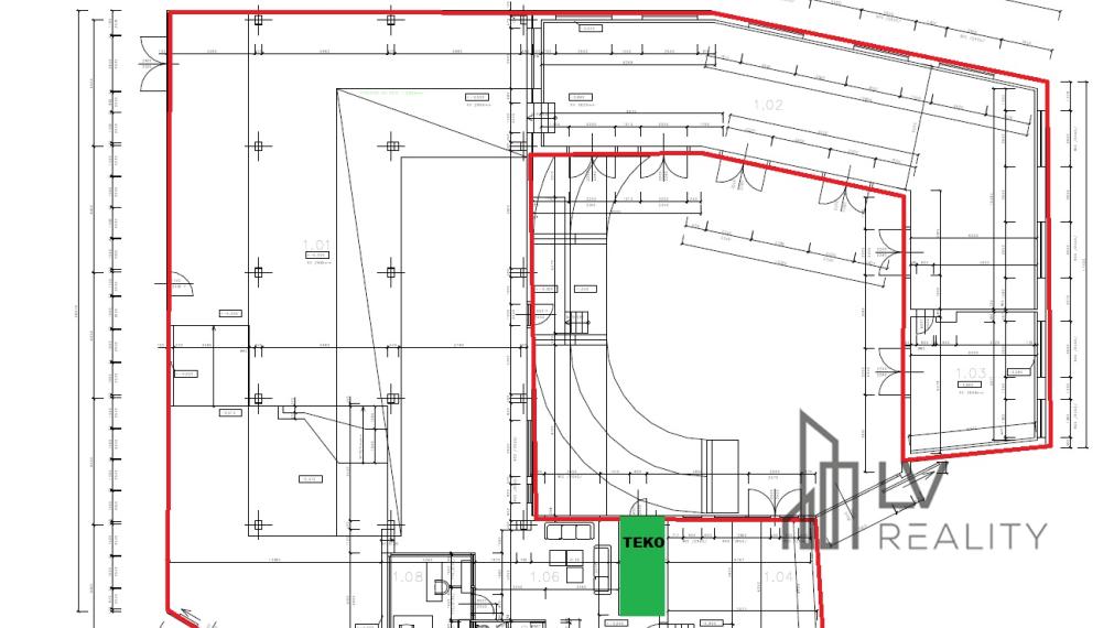 Na prenájom komerčná budova, Rosná 7, Košice