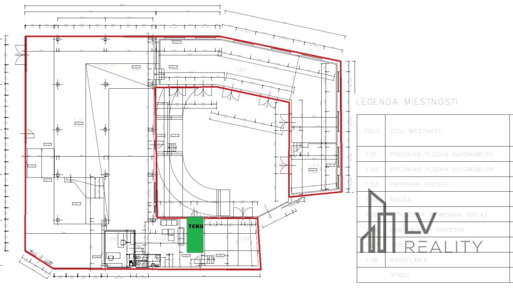 Na prenájom komerčná budova, Rosná 7, Košice