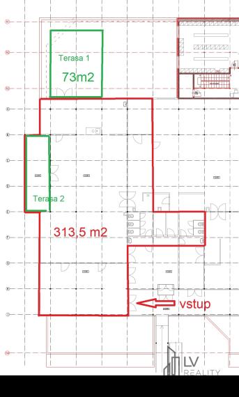 Na prenájom OC Važec - Pub Paletka 313,5 m2 + Terasa 73 m2