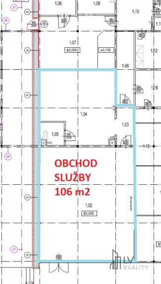 Priestor na prenájom s možnosťou odstúpenia - kaviareň a škôlka pre psov v OC Laborec, 106m2