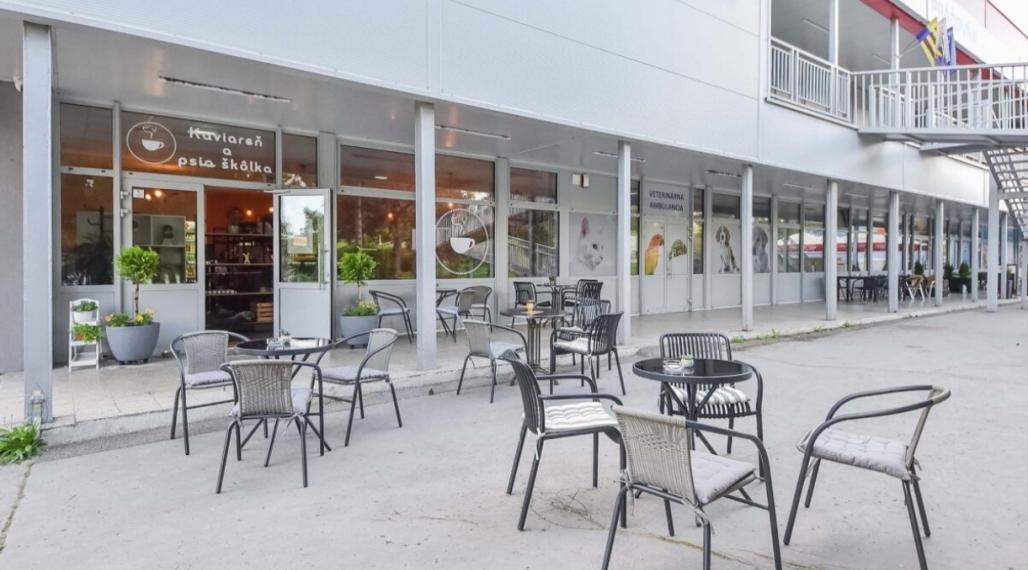 Priestor na prenájom s možnosťou odstúpenia - kaviareň a škôlka pre psov v OC Laborec, 106m2