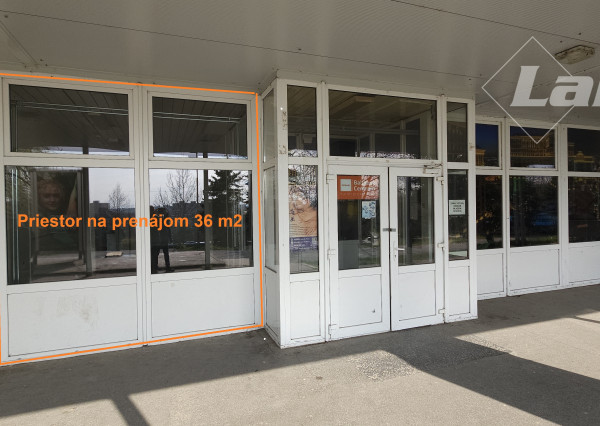 Priestor na prenájom OC Hornád, 36m2