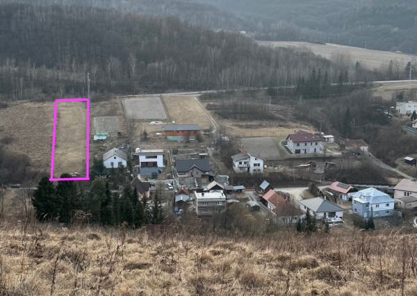 Na predaj pozemok vhodný na výstavbu RD v Košickej Belej - 17 km od KE