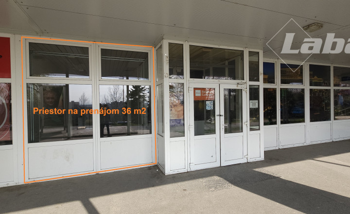 Priestor na prenájom OC Hornád, 36m2