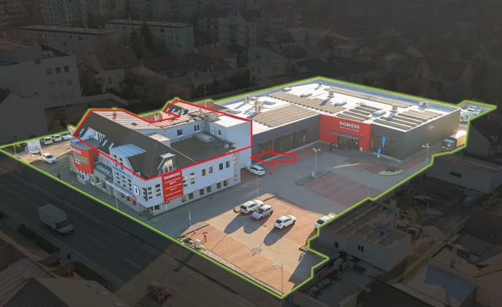 Na prenájom obchodné priestory 383 m2, Piešťany