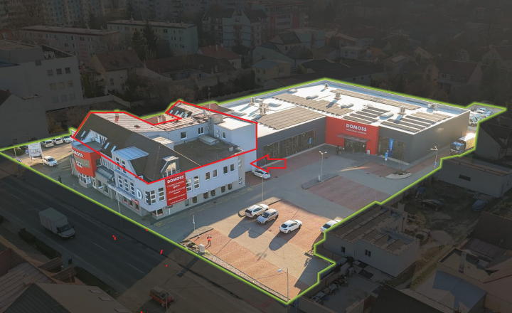 Na prenájom obchodné priestory 524 m2, Piešťany