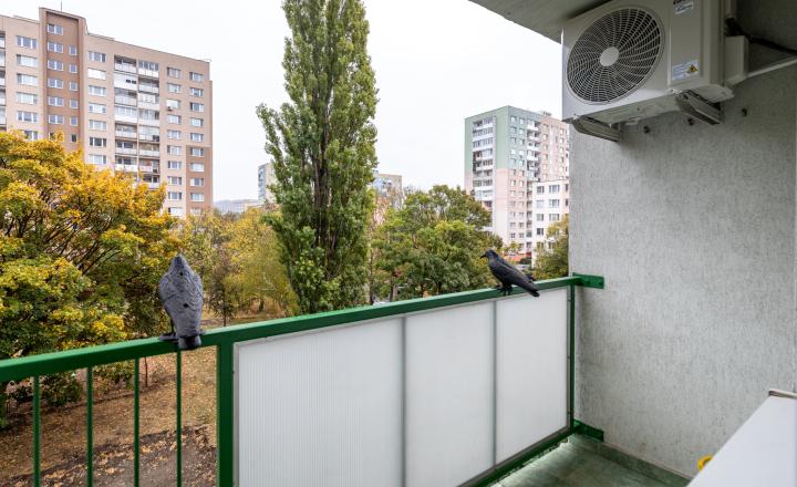 Na prenájom zariadený 1,5-izbový byt s loggiou na Palárikovej ul. v centre KE - fotografia 9