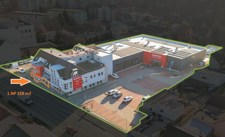 Obchodný priestor na prenájom, výmera 159m2 na 1.NP, na Bratislavskej ulici v Piešťanoch - fotografia 3
