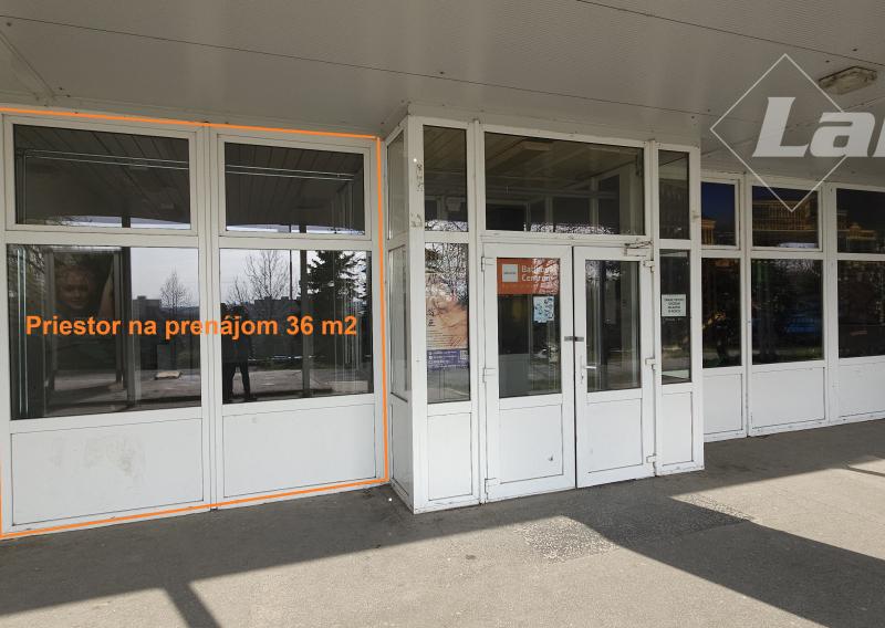Priestor na prenájom OC Hornád, 36m2